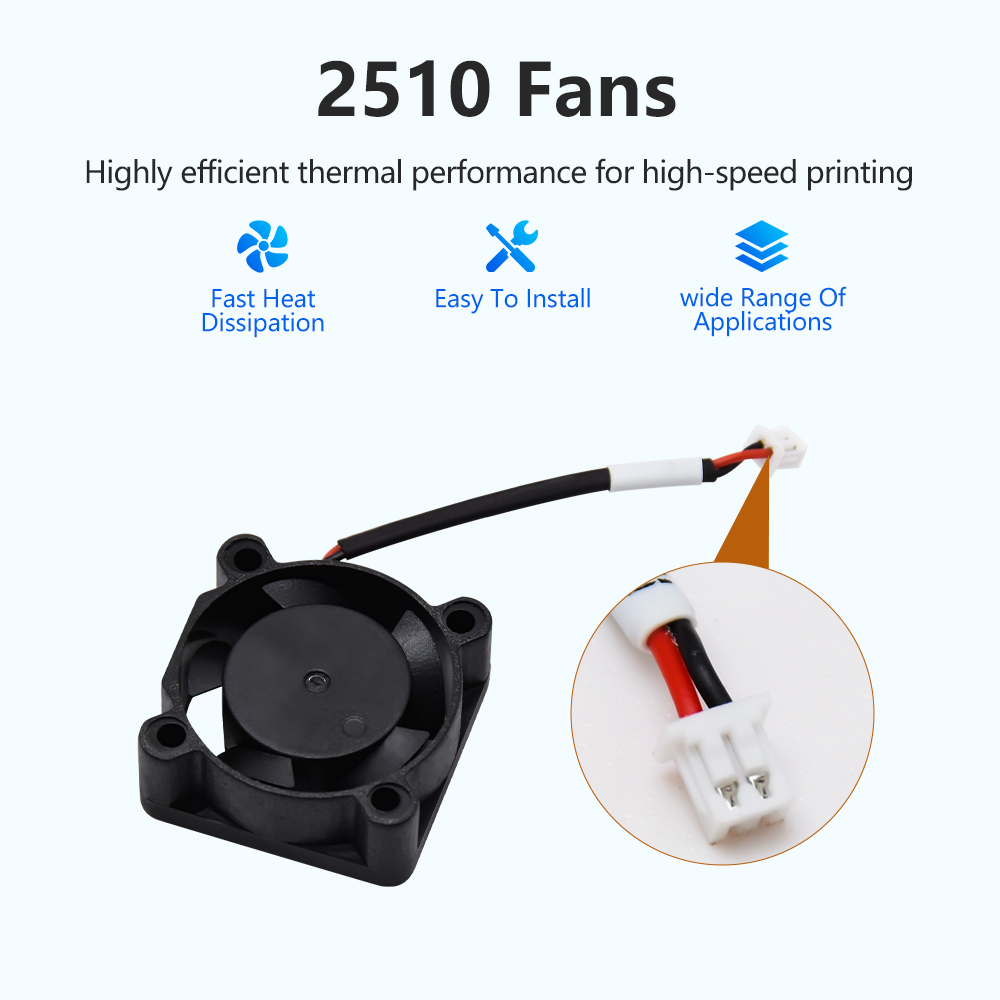 Вентилятор с шарикоподшипником – обзор и цена Creality Printer Ender 3 V3